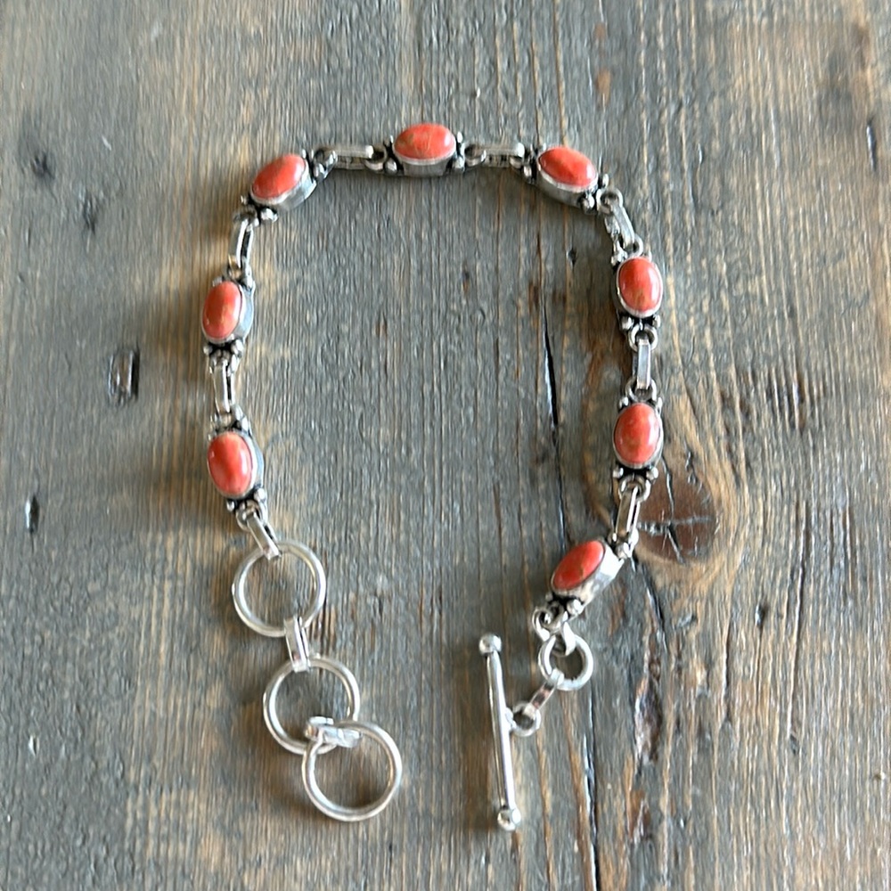 Southwest Style Silver plated Bracelet